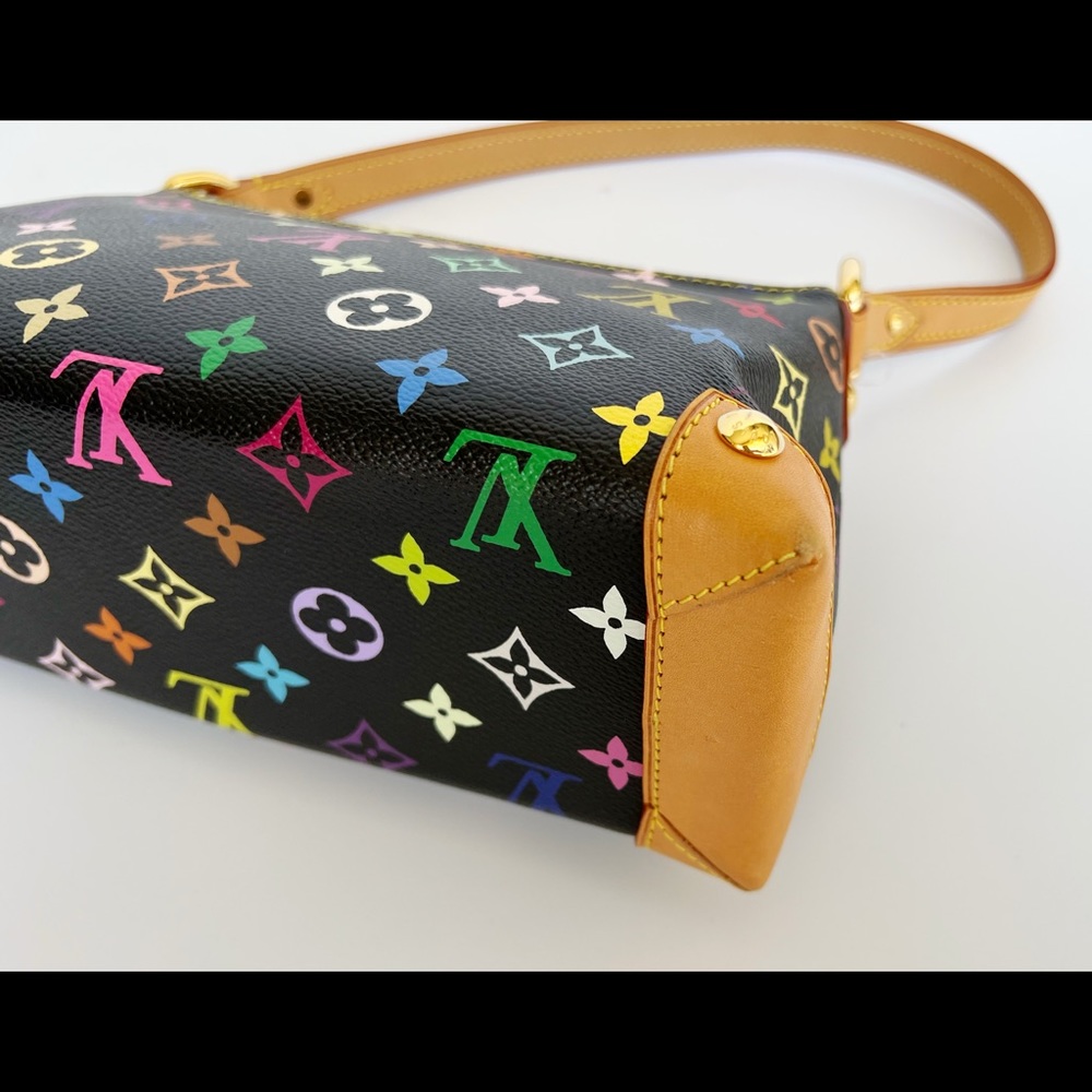 Authentic✅Louis Vuitton Eliza Monogram Multicolor Black Noir M40099 Shoulder Bag - Picture 8 of 11
